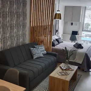 Apartamento Loft En Centro De Bogota, Hermosa Vista Y Confort, Bogotá